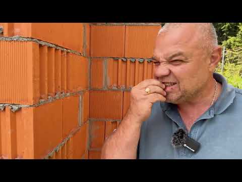 Видео: Строим дома из керамического блока. А себе бы построил из... Потому что...