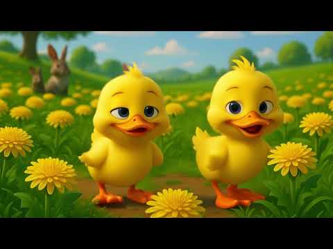 Видео: Пять утят 🎶 – песенка про утят 🎉