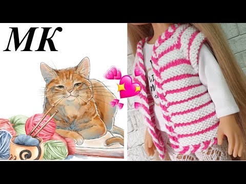 Видео: Жилетик "Карамельная трость" Мастеркласс