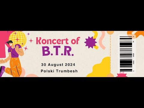 Видео: Концерт на Б.Т.Р. 30 август 2024 /Concert of B.T.R. 30 August 2024