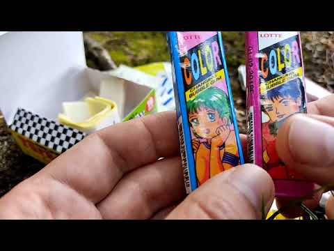 Видео: Современные жвачки Turbo и Lotte Color. Ремейк!
