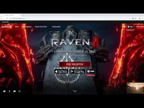 Видео: RAVEN 2 New MMO RPG Релиз 22 Октября 2025 Года L2M Odin RMT