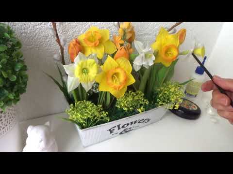 Видео: Лёгкий и быстрый ВЕСЕННИЙ  ДЕКОР!. ВЕРБА из ХФ!