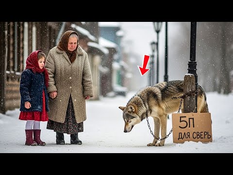Видео: «Бабушка, можно спасти этого волка?» — Старуха посмотрела в его глаза… и застыла