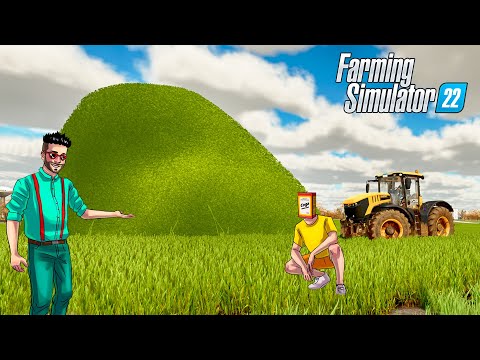 Видео: НАНИМАЕМ НА ФЕРМУ НАСТОЯЩИХ РАБОЧИХ, Т.К. НАМ ЛЕНЬ УБИРАТЬ ЭТУ КУЧУ.. FARMING SIMULATOR 22