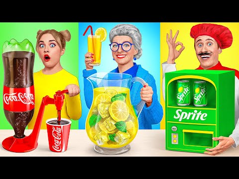 Видео: Кулинарный Челлендж: Я против Бабушки | Битвы с едой от Multi DO Challenge