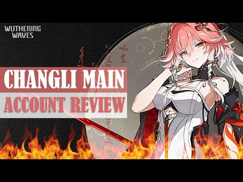 Видео: Обзор аккаунта 80 ранга мейнера Чанли в Wuthering Waves
