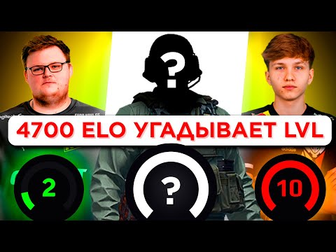 Видео: 4000 ЭЛО УГАДЫВАЕТ ЛВЛ FACEIT