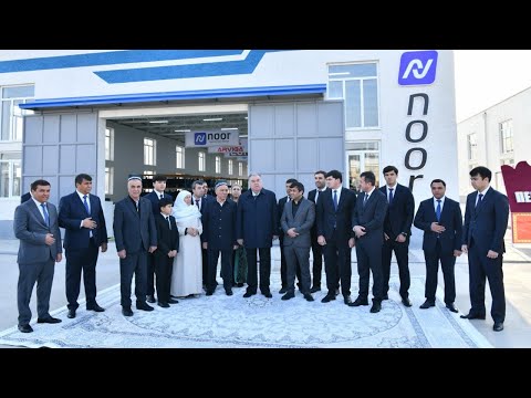 Видео: Ифтитоҳи корхонаи Ҷамъияти дорои масъулияти маҳдуди Файзи Нур-ТВ  бо бренди миллии Нур 
