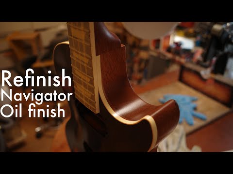 Видео: Navigator Les Paul Refinish (часть 2 из 2)