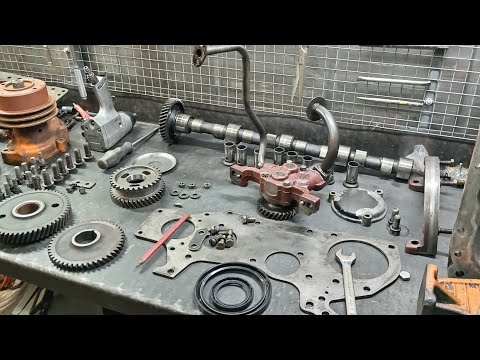 Видео: сборка д245 в реальном времени. продолжение (прикручиваем  какие-то железяки к другим железякам))