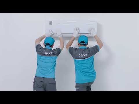 Видео: Монтаж кондиционера Midea GAIA с технологией FRESH AIR TECH