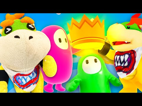 Видео: (СУБТИТРЫ) Баузер-младший играет Падающие парни (Fall Guys)