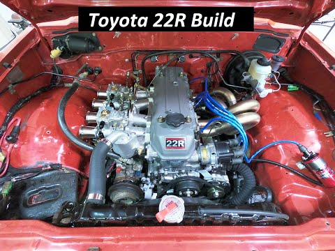 Видео: 22R Toyota Полная сборка