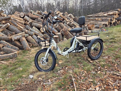 Видео: EMOJO DEXTER E-TRIKE. Это мой первый опыт катания на трёхколёсном велосипеде, и он мне очень понр...