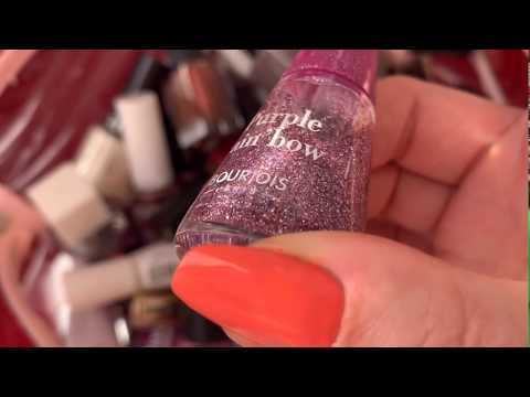 Видео: МОИ ЛАКИ ДЛЯ НОГТЕЙ  (Katya Ru)