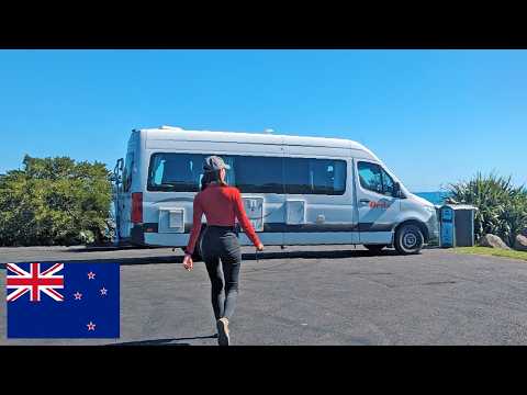 Видео: В одиночку в Новой Зеландии: 7-дневное путешествие японки в автодоме