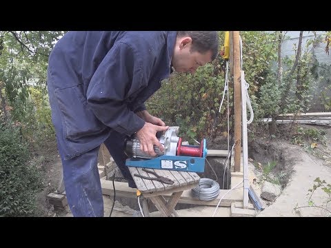 Видео: Как поменять трос на тельфере