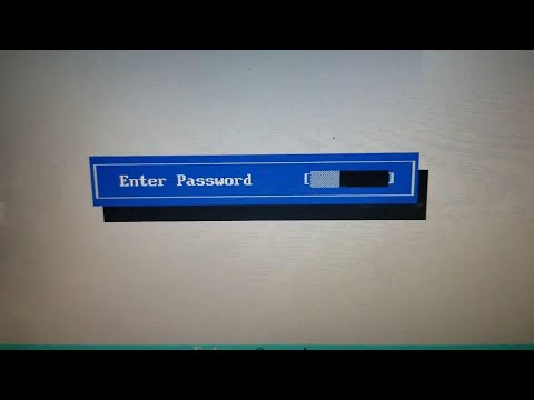 Видео: Как удалить забытый пароль BIOS с ноутбука!