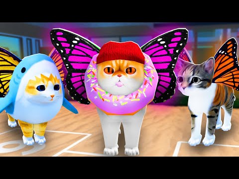 Видео: КИСИКИ УЛЕТЕЛИ! Roblox Kitten Game