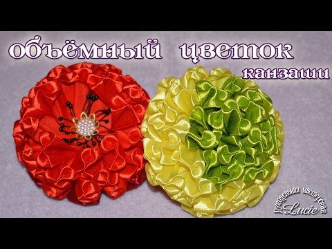 Видео: Объёмная резинка для волос Полусфера