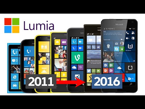 Видео: Эволюция смартфонов Nokia / Microsoft Lumia 2011-2016