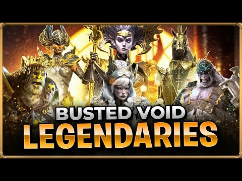 Видео: ЛУЧШИЕ ИЗ ЛУЧШИХ! 20 лучших легендарных предметов Пустоты в Raid: Shadow Legends