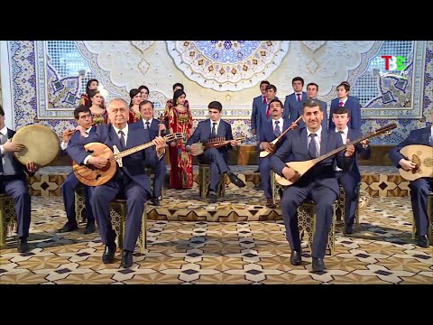 Видео: «Дворец Навруз» поэма Бозора Собира  в исполнении ансамбля "Дарё", Таджикистан.