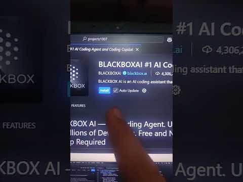 Видео: BlackBoxAI Agent → «BlackBoxAI Agent превращает VSCode в режим гения! #шорты