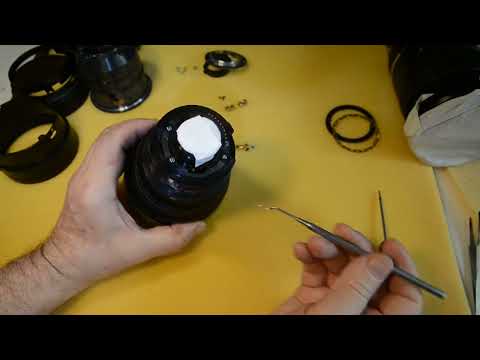 Видео: NIKKOR 14-24 2.8 NIKKOR 200-500 5.6 такой разный ремонт зума. Lensservis мастерская оптики в СПб.