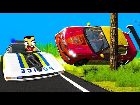 Видео: ПОЛИЦЕЙСКАЯ ПОГОНЯ В МУЛЬТИПЛЕЕРЕ в BeamNG.Drive