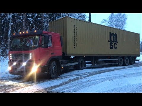 Видео: Буксуем с утра ) Рейс с Мишей в паре )