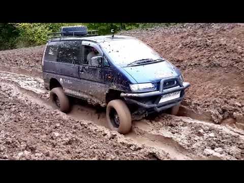 Видео: Mitsubishi Delica Японская буханка на бездорожье 4x4 OFF ROAD