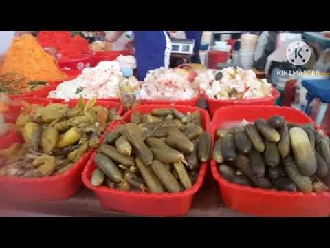 Видео: Янгиюльский базар /Uzbekistan