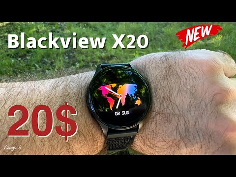 Видео: НОВИНКА 2024! Смартчасы Blackview X20. Лучшие по ЦЕНА / КАЧЕСТВО.