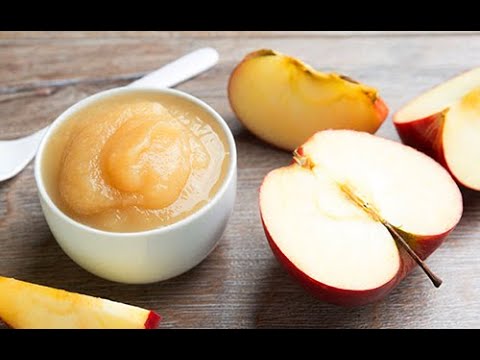 Видео: ДЕТСКОЕ Яблочное пюре БЕЗ САХАРА!!! Как приготовить яблочное пюре?!