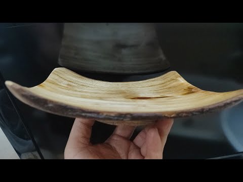 Видео: Прямоугольная фруктовая тарелка из камфорного лавра
