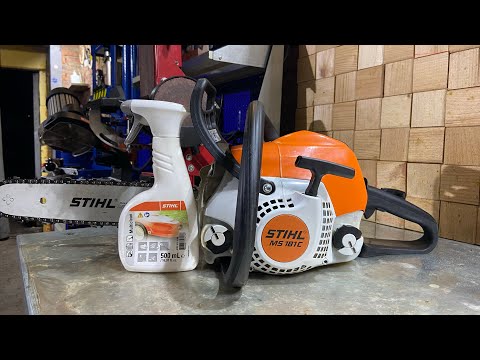 Видео: STIHL MS 181C-BE . Поменяли цепь и перестала заводиться.!?