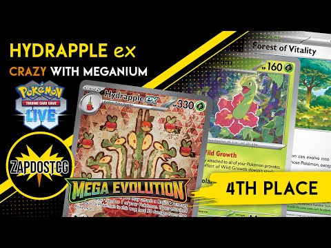 Видео: 4-е место. Колода Hydrapple из Meganium сходит с ума! Урон 450+ 🌿 (Pokemon TCG)