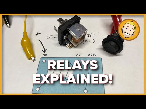 Видео: РАЗЪЯСНЕНИЕ О РЕЛЕ! Как работает автомобильное реле со схемами электропроводки и примерами.