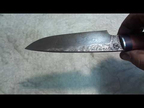 Видео: нож из стали 9хс