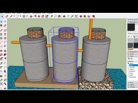 Видео: Септик из бетонных колец. Готовый проект