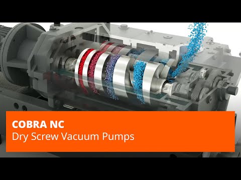 Видео: Винтовые вакуумные насосы серии COBRA NC — Busch Vacuum Solutions