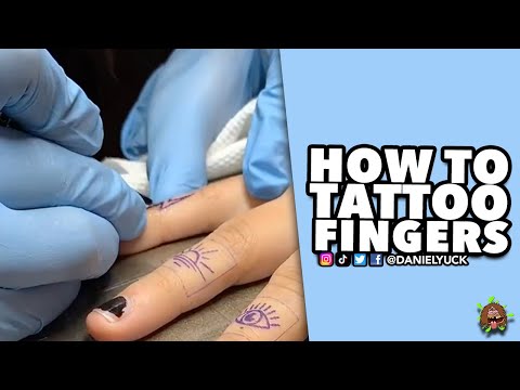 Видео: Как сделать татуировку на пальцах? — Татуировка 101
