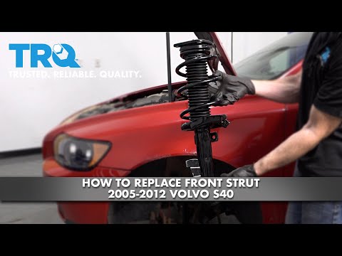 Видео: Как заменить переднюю стойку Volvo S40 2005-2012 годов