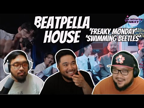 Видео: BEAT BOX AVENGERS! Beatpella House — реакция на «Freaky Monday» x «Swimming Beetles»