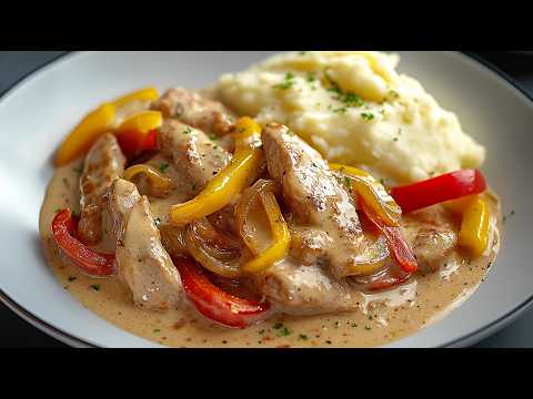 Видео: Я никогда не пробовал курицу в таком вкусном соусе! Питательный ужин за 15 минут!