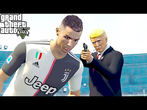Видео: Президенты США убили Криштиану Роналду в GTA 5