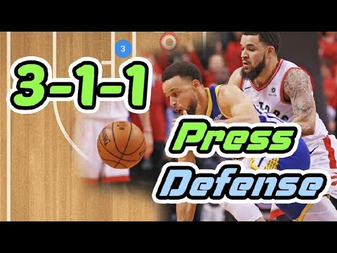 Видео: 3-1-1 Защита от прессинга по всей площадке в баскетболе