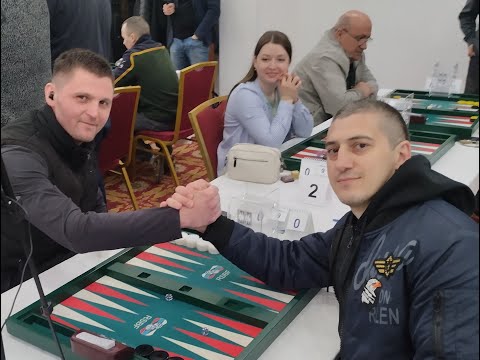 Видео: А.Шашков - И.Ульданов. Длинные нарды Межрегиональный чемпионат 2024